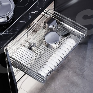 Giá bát đĩa đa năng Inox 304 cánh mở GARIS GDE46 GDE47 GDE48 GDE49